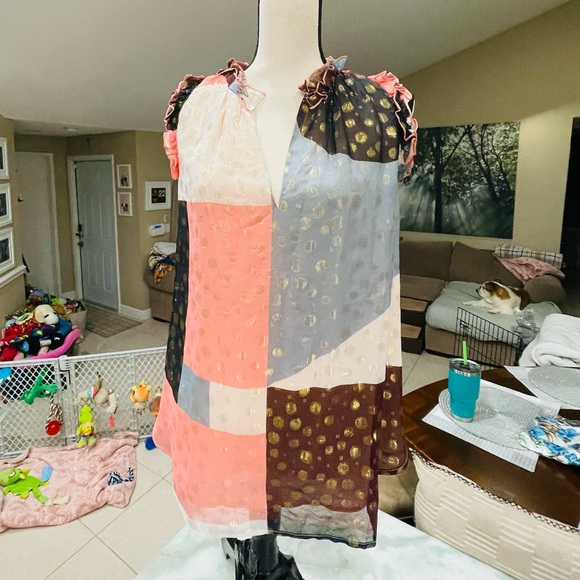 Maeve Tops - Maeve by Anthropologie Beautiful Abstract Blouse